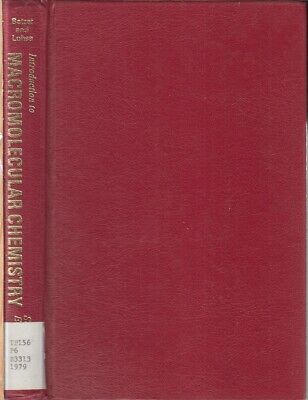 Introduction To Macromolecular Chemistry By Batzer, Hans-image