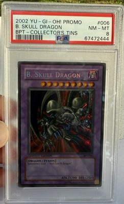 B. Skull Dragon BPT-006 2002 Collectors Tin Limited Edition PSA 8-image