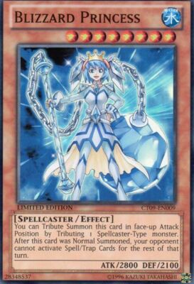 3 x Blizzard Princess - CT09-EN009 - Super Rare - Limited Edition Near Mint, Eng-image