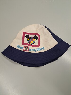 Vintage Walt Disney World Bucket Hat 70s USA Souvenir-image