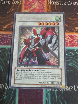 Yu-Gi-Oh! Turbo Warrior CT05-EN004 Secret Rare Limited Near Mint b2/-image