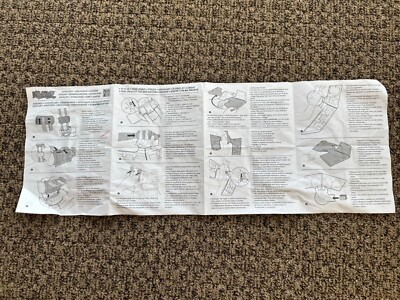 RARE Yu-Gi-Oh Disk Card Launcher Manual - Mattel Duel Disk from Vintage YuGiOh-image