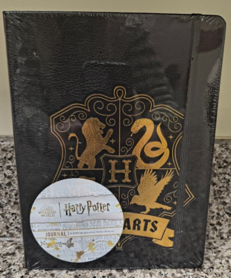 Harry Potter Hogwarts Hard Cover Journal 96 Sheets 6” X 8” New-image