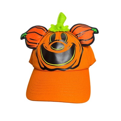 Disney Parks Cap Hat Halloween Mickeys Pumpkin Patch Jack o Lantern Glows NWT-image