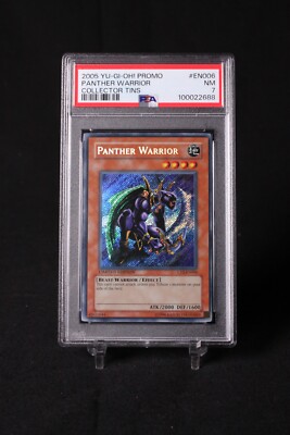 PSA 7 Panther Warrior CT2-EN006 2005 Collectors Tin Limited Edition Yu-Gi-Oh!-image