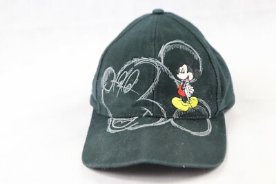 Walt Disney World Mickey Mouse Hat- Snap Back-Bent Bill- See Pictures-image