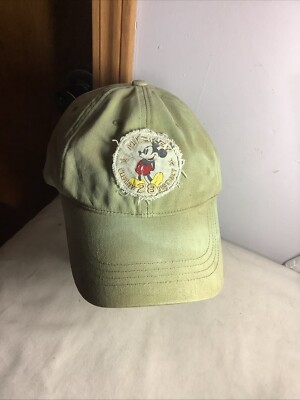 WALT DISNEY MICKEY MOUSE Clearly Distinct Since 1928 ADVERTISING HAT DISTRESSED-image