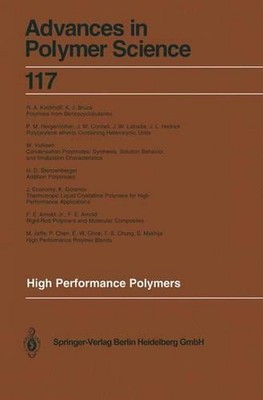 High Performance Polymers by Paul M. Hergenrother (English) Paperback Book-image