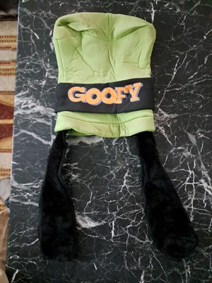 Vtg Walt Disney World Disney Parks Foam Green Goofy Hat w Long Floppy Fur Ears-image