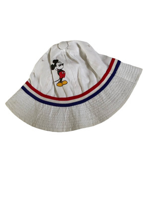 Vintage Disneyland Walt Disney World Mickey Mouse Large 7 3/8 Bucket Hat-image