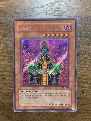 YUGIOH Jinzo BPT-011 Secret Rare NM/LP-image
