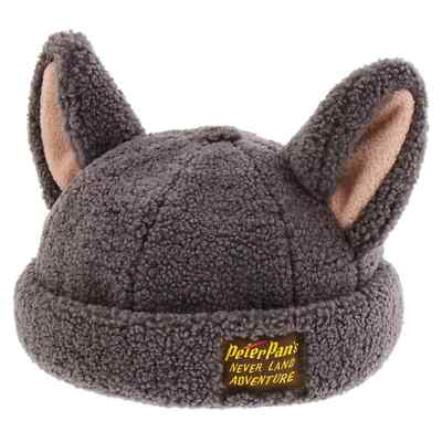 Tokyo Disney Resort Peter pan Fantasy Springs Fluffy Hat Cap Lost Boys Kids New-image
