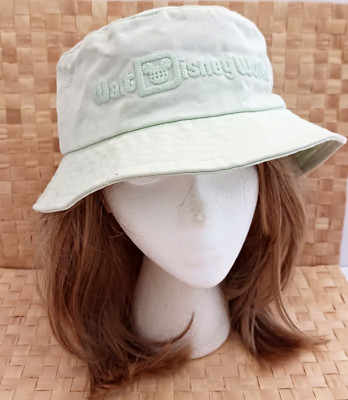 Disney Parks Spirit Jersey Canvas Bucket Hat Walt Disney World Lt Pastel Green-image