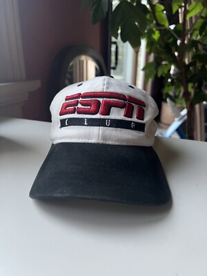 ESPN Club Walt Disney World Strapback Cap Hat White One Size Fits All-image