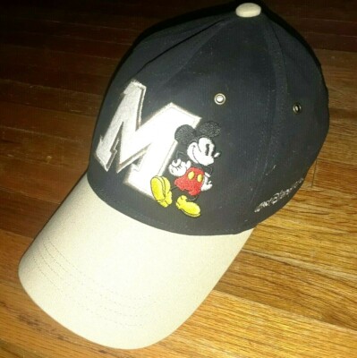 Mickey Mouse M Embroidered Walt Disney World Parks Authentic Original Hat Cap-image