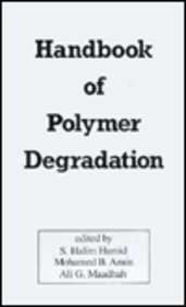 HANDBOOK OF POLYMER DEGRADATION (ENVIRONMENTAL SCIENCE AND By S. Halim VG-image