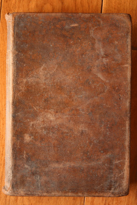 LORENZO DOW'S JOURNAL 1848 Antique Leather - History of Cosmopolite - PEGGY DOW-image