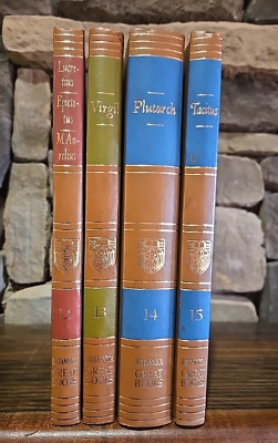 Great Books of the Western World 1952 Volumes 12 - 15 Encyclopedia Britannica-image