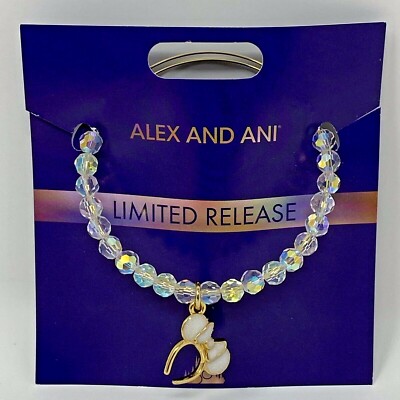NEW Alex and Ani ~ Minnie Mouse Ears Bangle~Walt Disney World 50th Anniversary-image