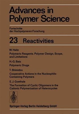 Reactivities by W. Heitz (English) Paperback Book-image
