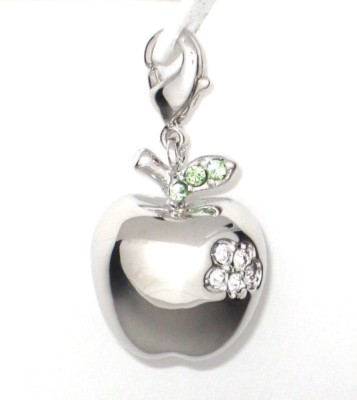 Apple Bite Arribas Bros Disney Park Charm ✿ Made with Crystals from Swarovski-image
