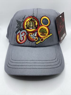 WDW Disney Parks - 2013 Believe In Magic - Gray Strapback Baseball Hat Adult NEW-image