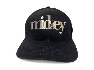 Vintage Mickey Mouse Hat 90s Y2K Snapback Cap Disney H20-image
