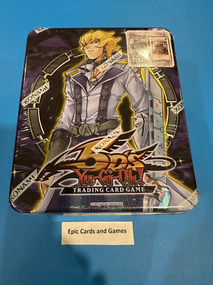 ( JACK ATLAS - XX-SABER ) 2009 Collector's Tin  - Sealed - Yu-Gi-Oh - 5D's CT06-image