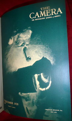 1928 The Camera / Photographic Journal of America. Chambers 2 bound Volumes-image