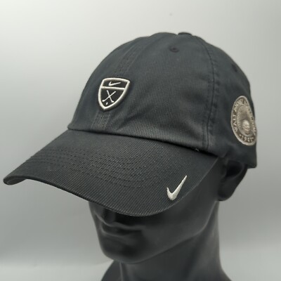 Nike Walt Disney World Golf 1971 Hat Cap Black Cotton Swoosh Adjustable 56323-image