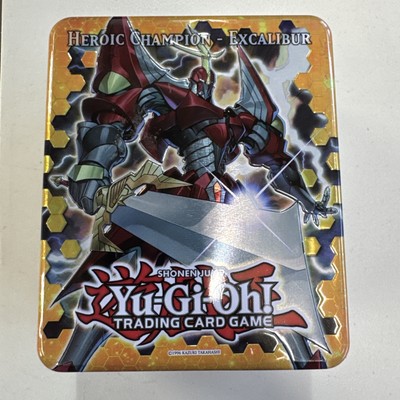 YUGIOH TCG! W/Random Cards 2012 Collectors Tin “Heroic Champion - Excalibur” -image