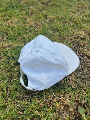 Disney Classic Mickey Mouse White Baseball Hat Golf Cap Adults Adjustable-image