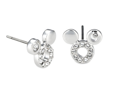 Mickey Stud Arribas Earrings Disney Park Clear✿ Made with Crystal from Swarovski-image