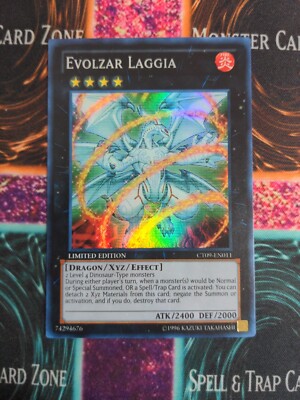 Yu-Gi-Oh! Evolzar Laggia CT09-EN011 Limited Super Rare NM a1/-image