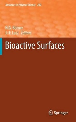 Bioactive Surfaces by Jean-Francois Lutz (English) Hardcover Book-image