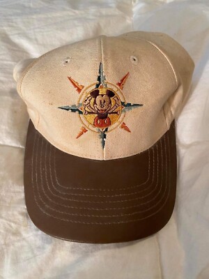 Walt Disney World Tour Beige Baseball Cap Hat Mickey Mouse-image
