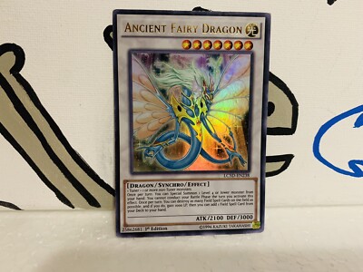 Yu-Gi-Oh! TCG Ancient Fairy Dragon, 1st Edition, Holo, CT06-EN002-image