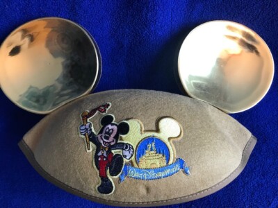 Disney EARs Hat Adult Walt Disney World Gold Please READ-image
