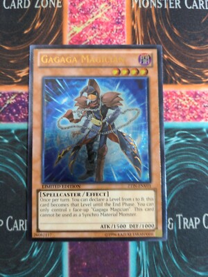Yu-Gi-Oh! Gagaga Magician ZTIN-ENV01 Limited Ultimate Rare NM b2/-image