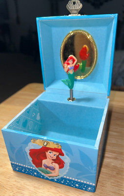 Disney Parks Little Mermaid ARIEL WIND UP MUSIC JEWELRY BOX 