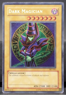 Dark Magician [B] BPT-007 - Unlimited Secret Rare Yu-Gi-Oh! card pictured-image