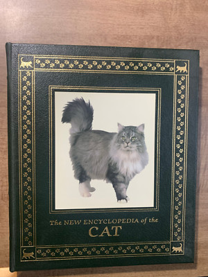 The New Encyclopedia of the Cat by Fogle Leather Like Binding Acceptable HB-image