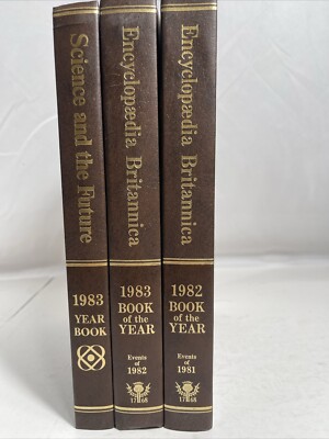 Encyclopedia Britannica Yearbook of Science And the Future 1983+ 1983,1982 Book-image