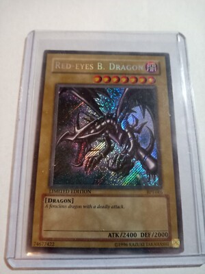 Yugioh TCG Red-Eyes Black Dragon Limited Edition BPT-005 Collector's Tin 2002-image