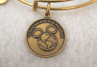 Alex and Ani WDW DVC Disney Bracelet (Gold). *NEW* *NWT*-image