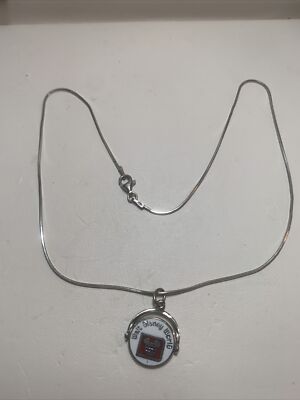 VINTAGE WALT DISNEY WORLD STERLING SILVER 3/4” SPINNER CHARM 2 grams NOS-image