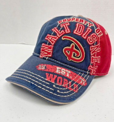 Authentic Walt Disney World Park Strapback Baseball Hat/Cap Mickey Mouse-image