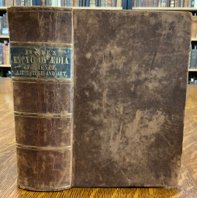 1847 Dictionary of Science, Literature, and Art, W.T. Brande, Illustrated-image