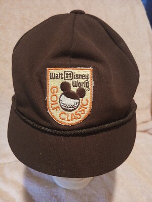 Early 1970s Walt Disney World Golf Classic Hat Cap With Patch-image