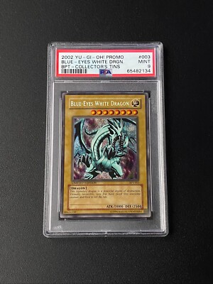 PSA 9 YU-GI-Oh! Promo Bpt-Collector's Tins 003 Blue-Eyes White Dragon Classic-image